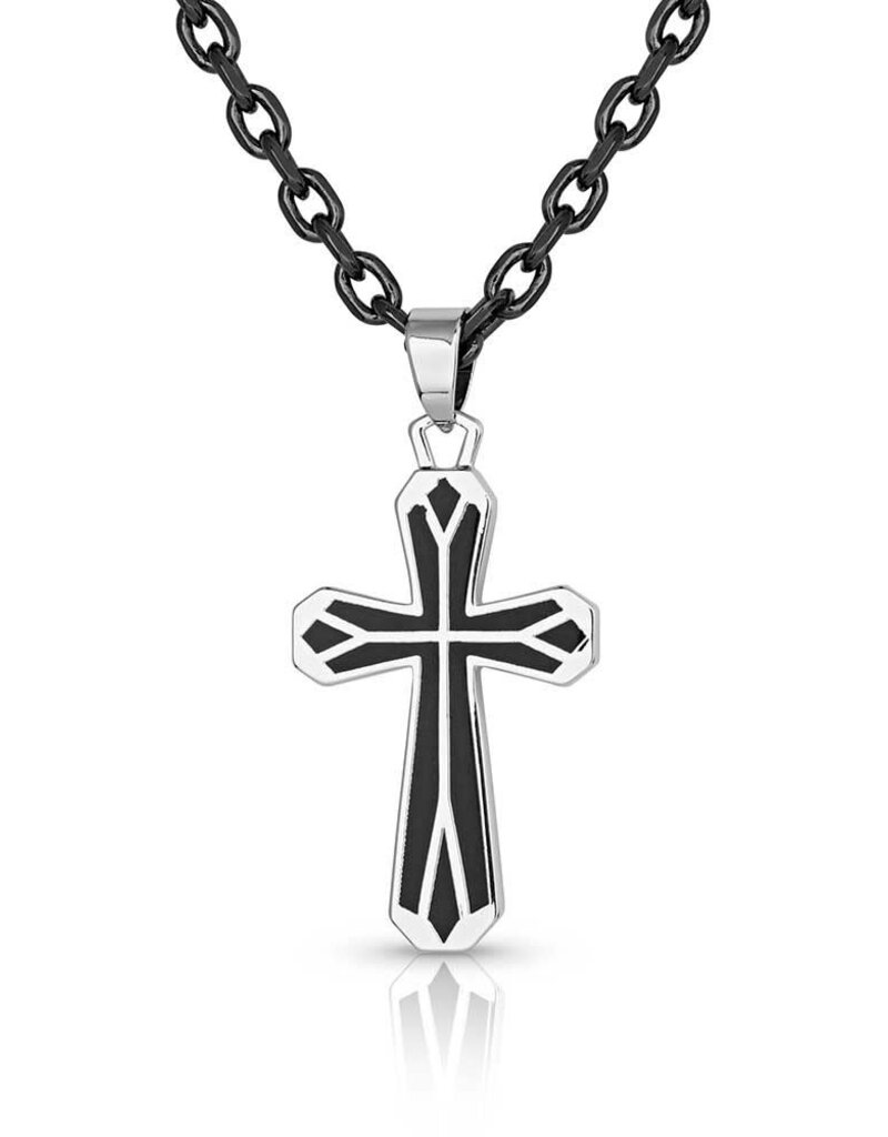 Montana Silversmiths Deep Devotion Cross Necklace
