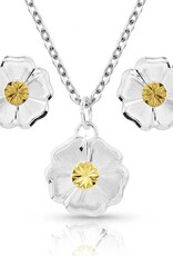 Montana Silversmiths Classic Flowers Jewelry Set