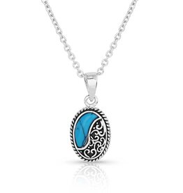 Montana Silversmiths Turquoise Tide Necklace