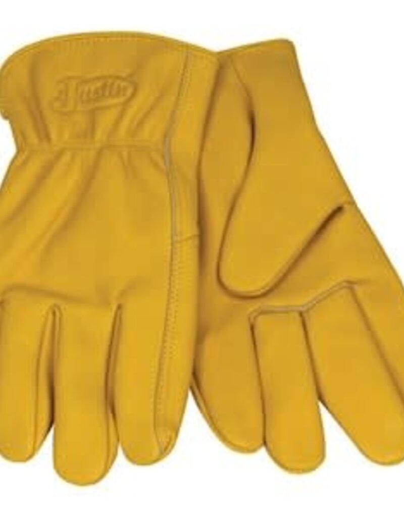 Justin All Leather Gloves w/Elastic Wrist