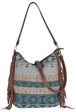 Justin Hobo Jacquard w/Side Fringe