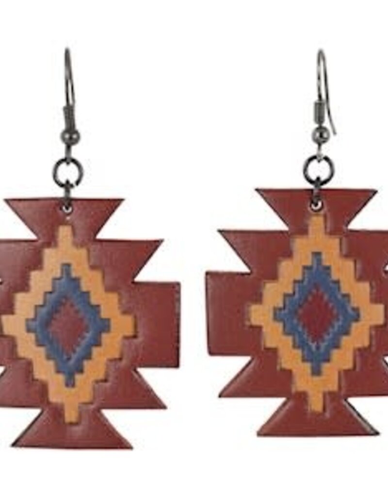 INDIA - Leather Earrings