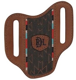 Red Dirt Hat Co Pancake Knife Sheath Multicolor Stitching