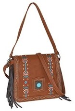 Catchfly Crossbody Multi-Color Embroidery w/Fringe
