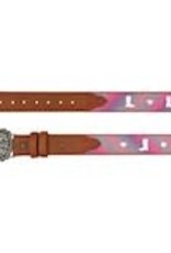 Catchfly Girls Belt Pastel Shimmer w/Hearts & Boots