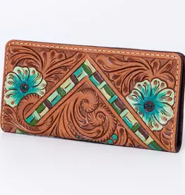 American Darling Hand Tooled Wallet