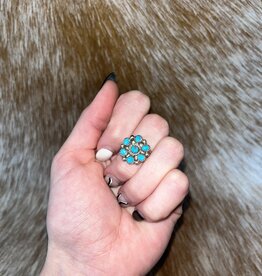 Kingman Turquoise Ring 6.5