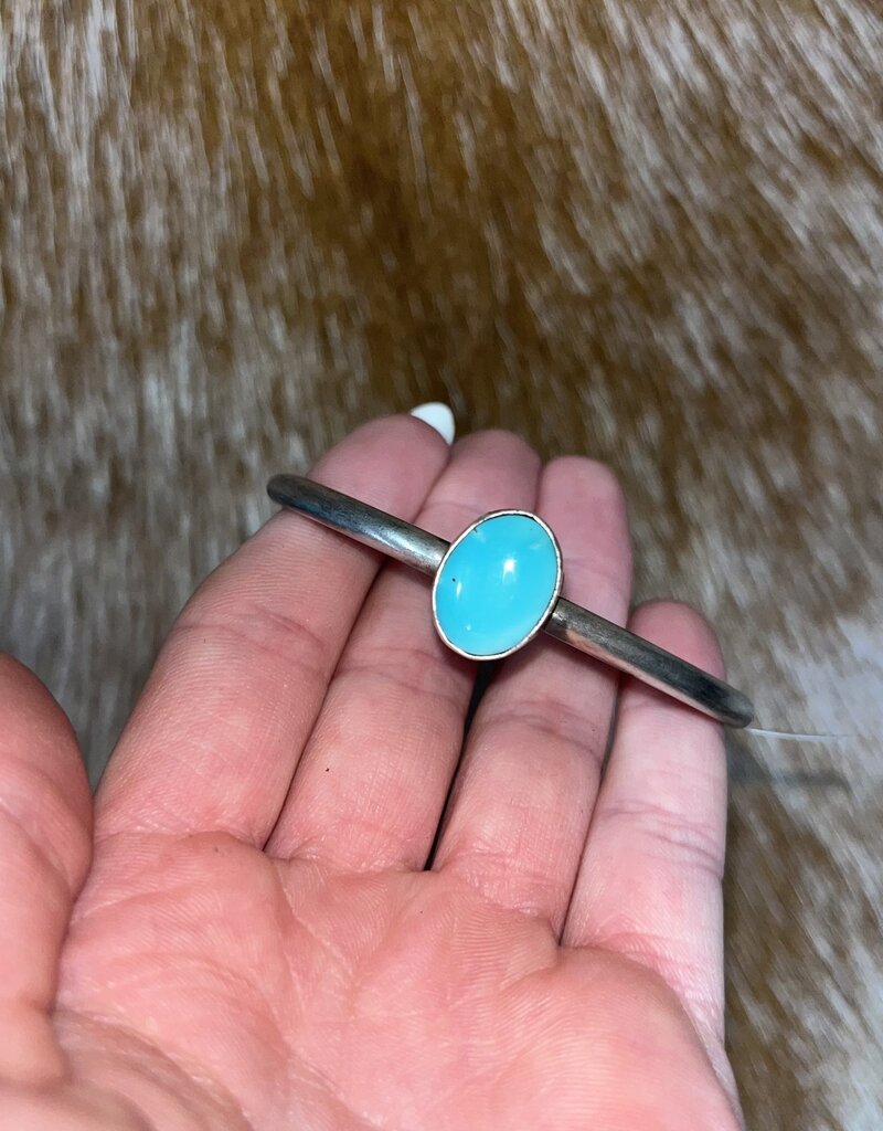Indian Touch of Gallup Thunder Mountain Turquoise Cuff