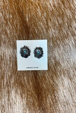 SS Kingman Turquoise Earring