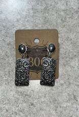 Accessories 806 Silver Dangle Earrings
