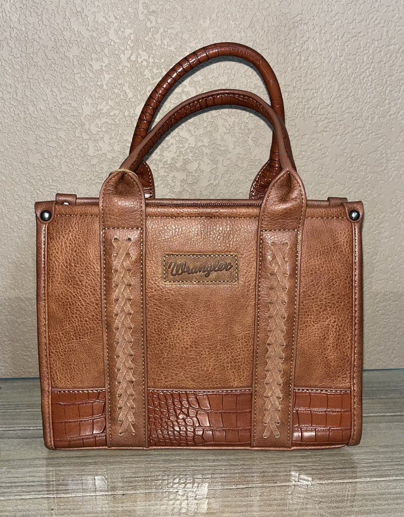 Wrangler Leather Tote Bag