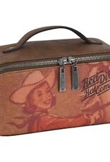 Red Dirt Hat Co Cosmetic Case Vintage Cowgirl