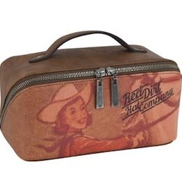 Red Dirt Hat Co Cosmetic Case Vintage Cowgirl