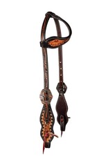 Professional's Choice Buskstitched Filigree Single Ear Headstall