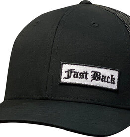 Fast Back Black Youth Cap