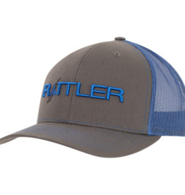 RATTLER 3D/Puff Embroidery Charcoal/Royal