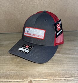 RATTLER RR Embroidery Patch Charcoal/Red
