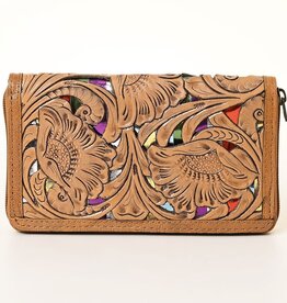 American Darling Hand Tooled Genuine Leather