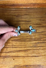Boho Sol Turquoise Triple Teardrop Cuff