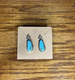 Boho Sol Turquoise Peanut Post Stud