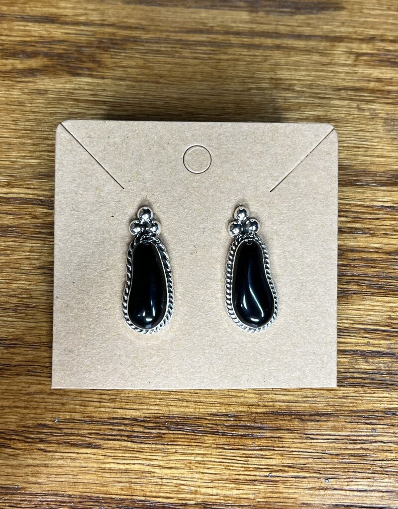 Boho Sol Onyx Peanut Post Stud