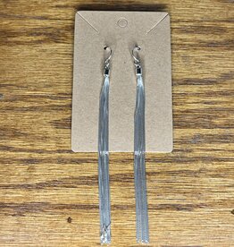 Boho Sol Fringe Shimmery Earrings