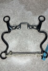 Dutton Bits Square Ported Chain Long Calvary Shank