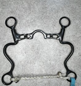Dutton Bits Small Round Ported Chain Long Calvary Shank