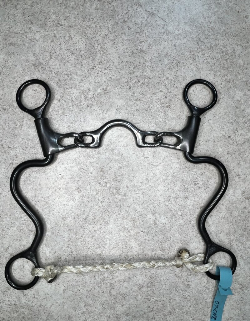 Dutton Bits Small Round Ported Chain Long Calvary Shank