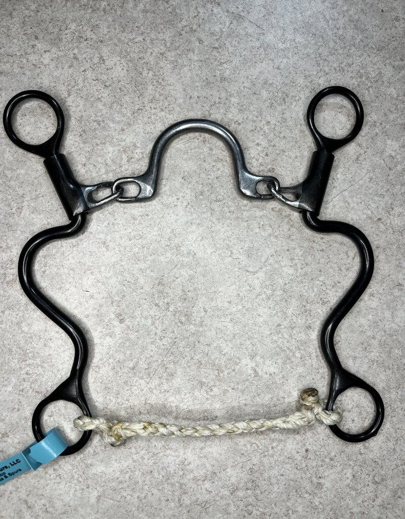 Dutton Bits Wide Round Ported Chain Long Calvary Shank