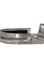 Partrade Spur Rubber Inlayed Ss Brushed Barrel