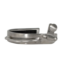 Partrade Spur Rubber Inlayed Ss Brushed Barrel