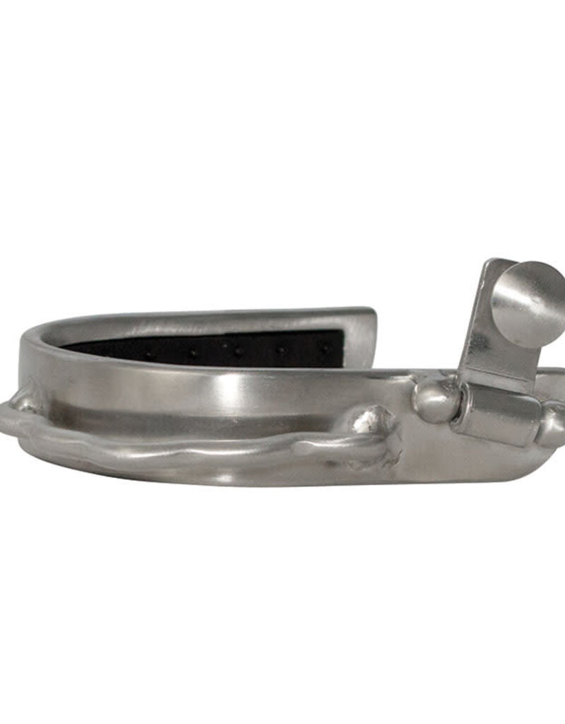 Partrade Spur Rubber Inlayed Ss Brushed Barrel