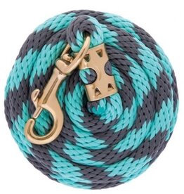 Weaver Diamond Braid Lead Rope w/Brass Bolt Snap - 8 foot