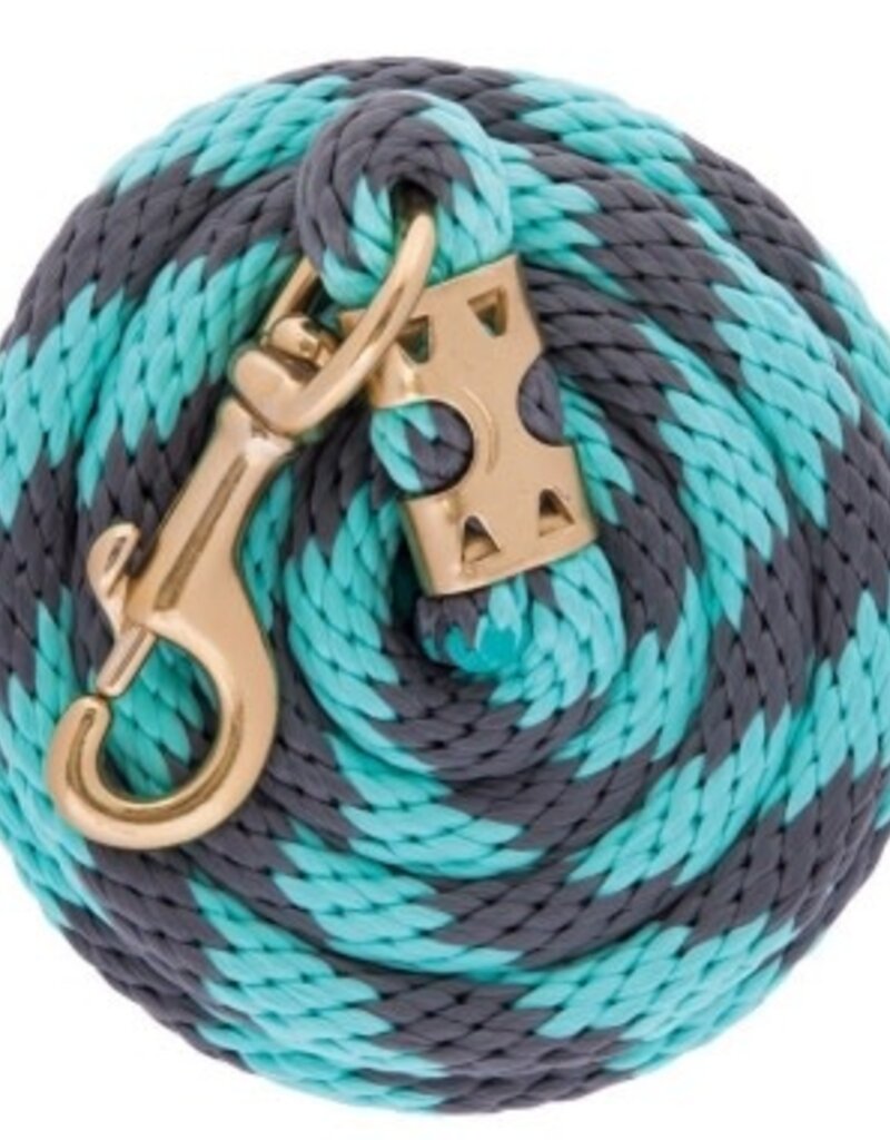 Weaver Diamond Braid Lead Rope w/Brass Bolt Snap - 8 foot