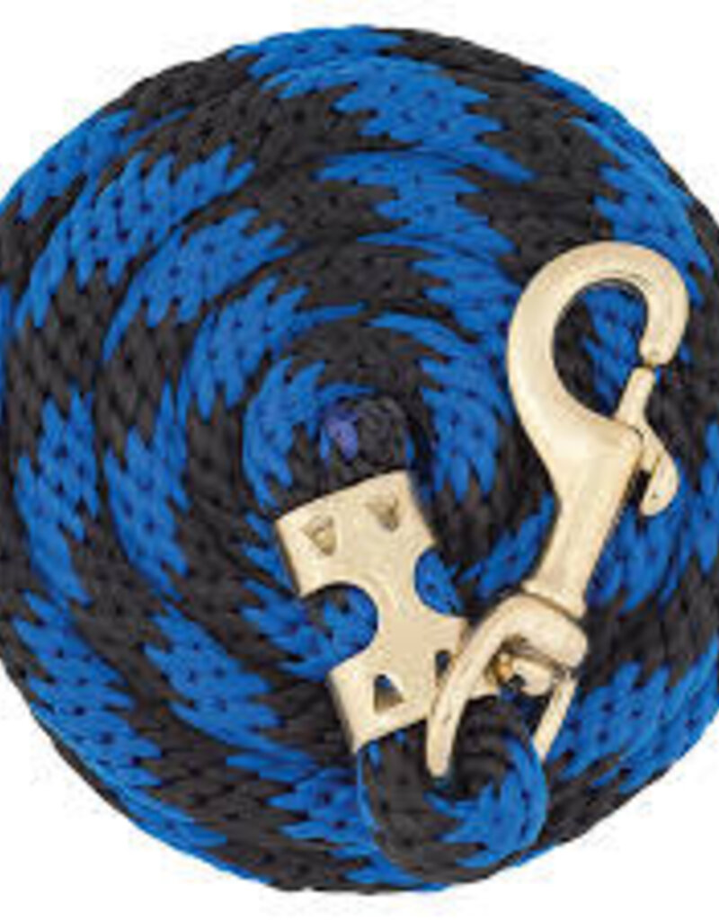 Weaver Diamond Braid Lead Rope w/Brass Bolt Snap - 8 foot