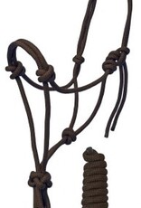 Rugged Ride Braided Rope Halter w/matching 6' lead