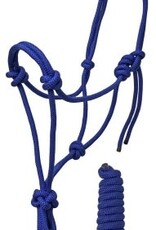 Rugged Ride Braided Rope Halter w/matching 6' lead