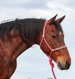 Classic Equine Beaded Wave Rope Halter