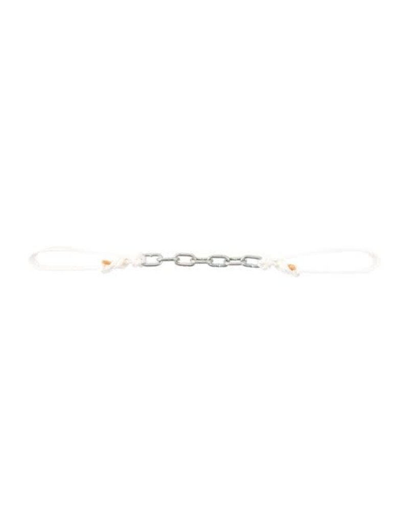 MARTIN Curb Strap 7 Link Dog Chain w/adj string