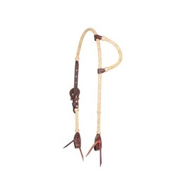 Classic Equine Slip Ear Rawhide Braid Headstall
