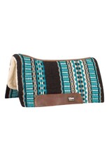 Cashel Performance Felt Pad Blanket Top 32x34 blk/turq