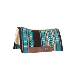 Cashel Performance Felt Pad Blanket Top 32x34 blk/turq