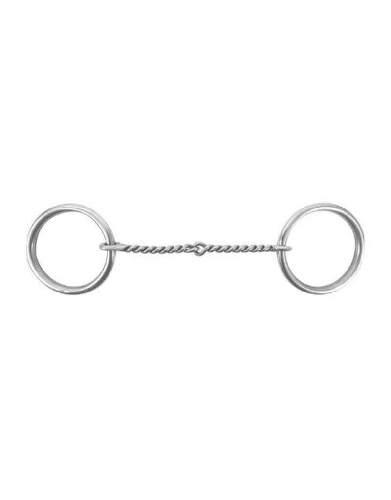 Classic Equine O Ring Twisted Wire Snaffle