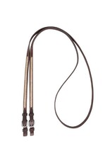MARTIN Rawhide Laced Roping Rein 5/8" buckle ends
