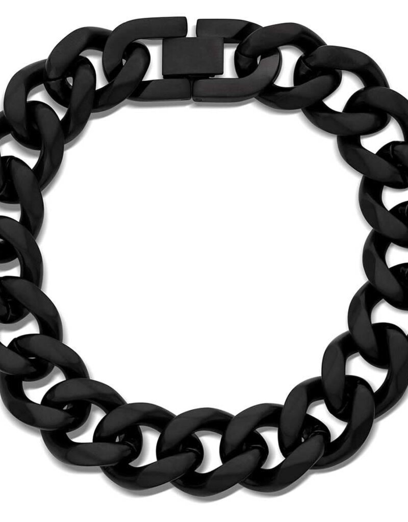 Montana Silversmiths Midnight Cuban Link Bracelet