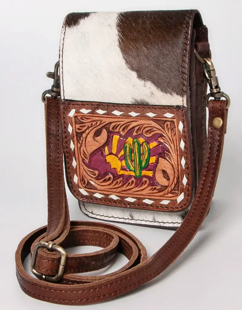 American Darling Crossbody Cellphone Holder Cactus