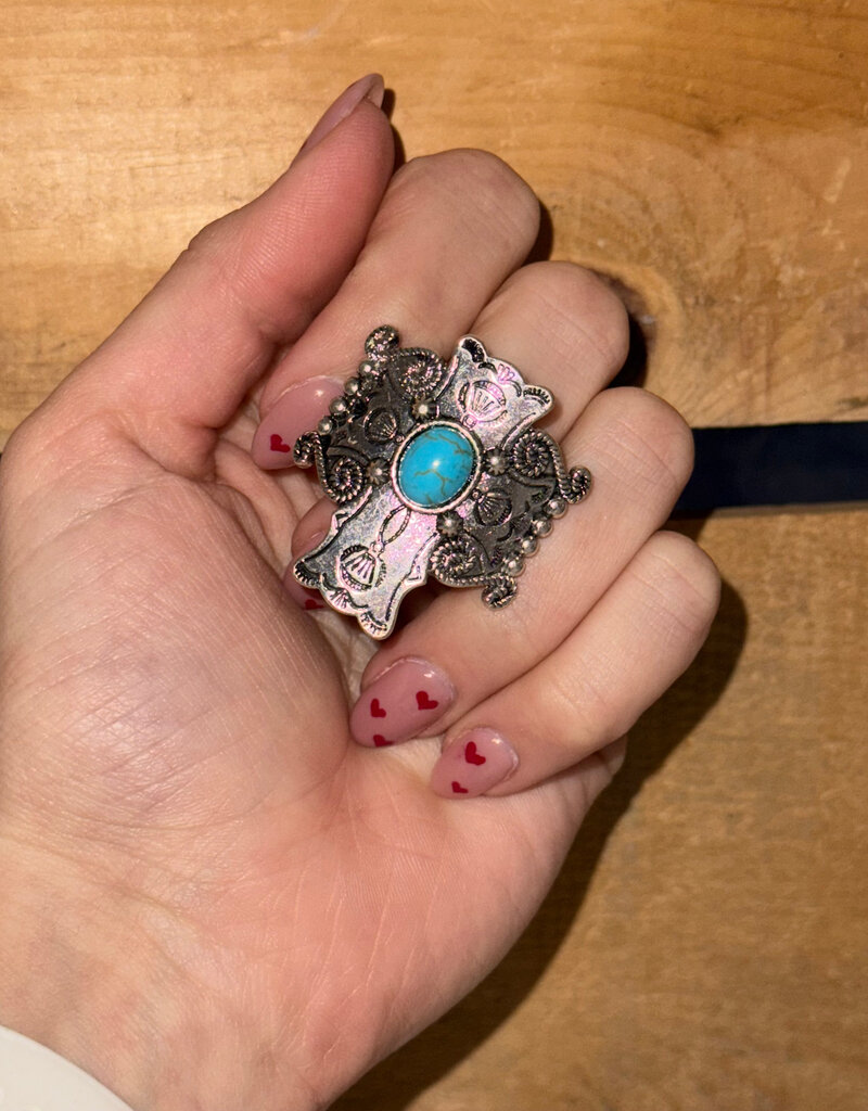 Accessories To Go Large Cross ADJ Ring