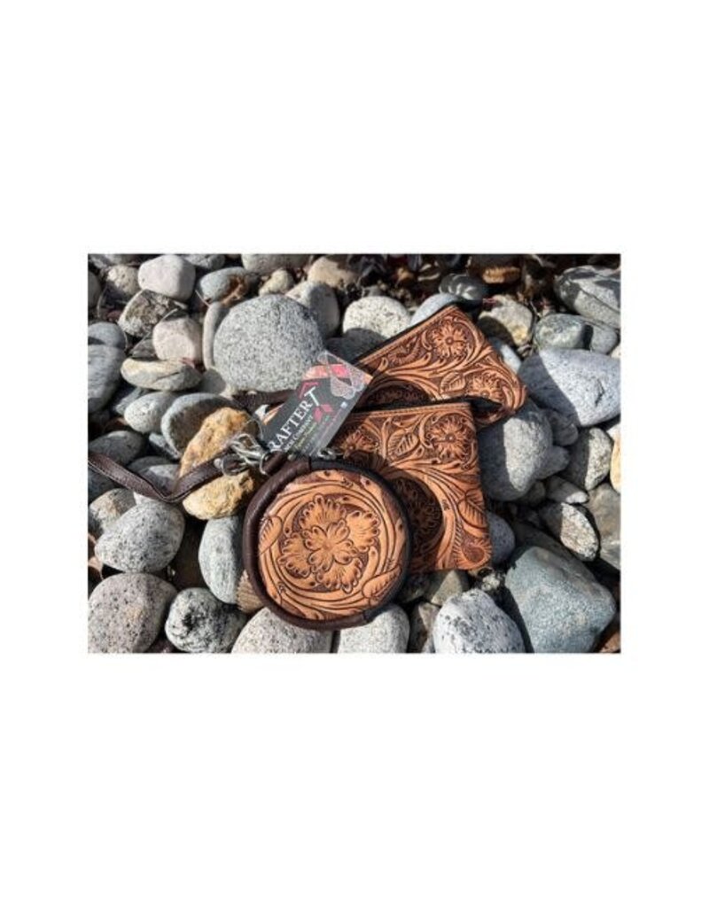 Rafter T Ranch Company Coin Purse w Tooling