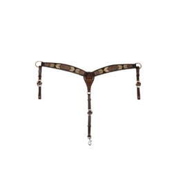Professional's Choice Breast Collar Arrowhead Chocolate